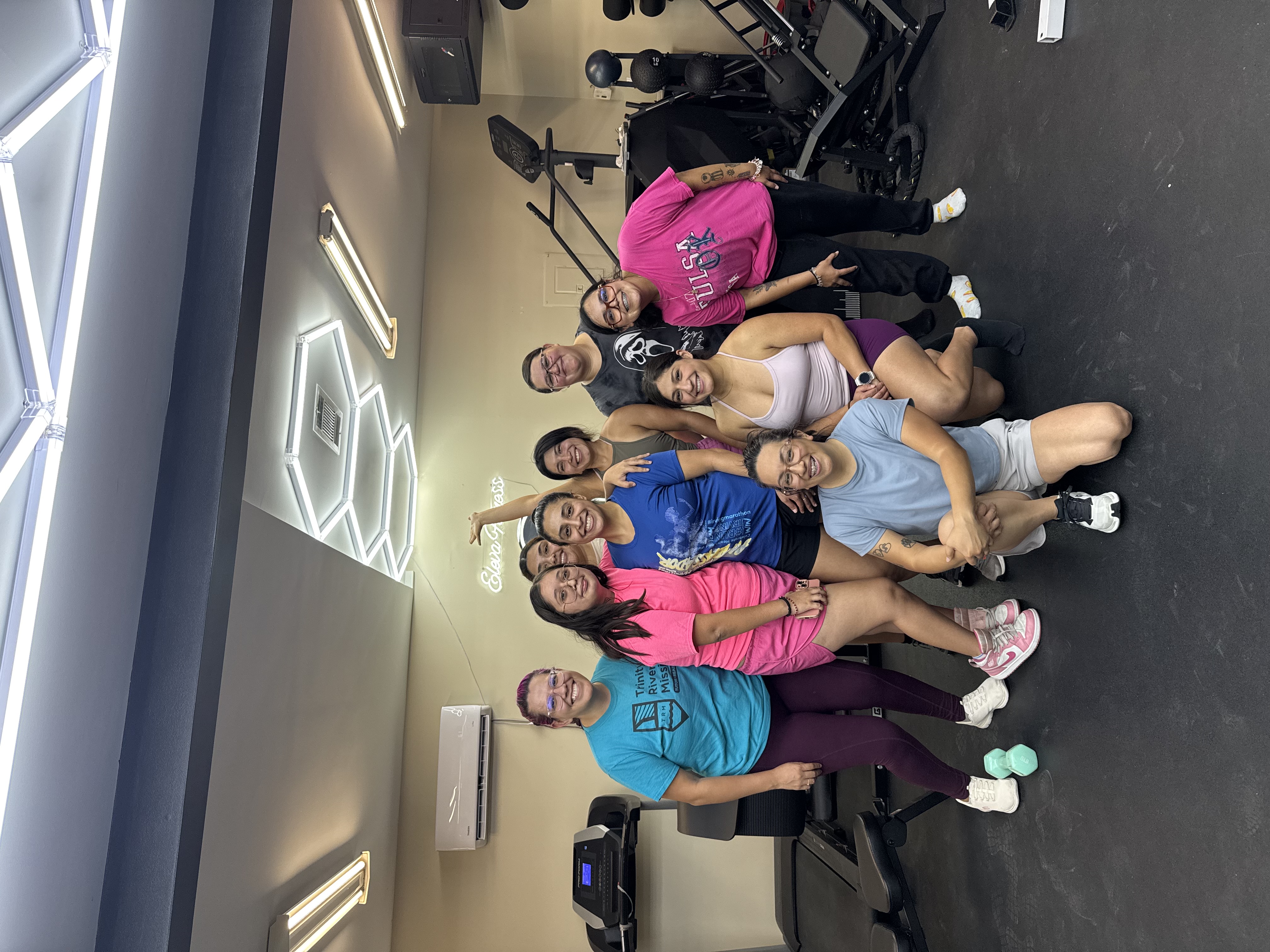 Eleva Fitness community group at the studio